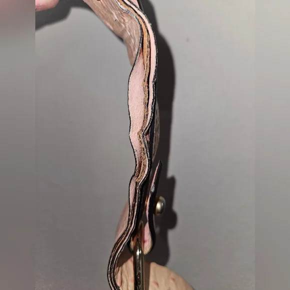 Dooney & Bourke Ostrich Bag (Pink) - Picture 13 of 16